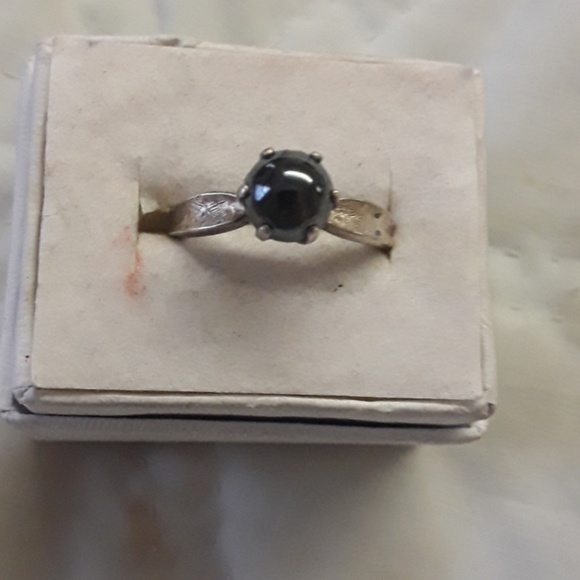 unknown Jewelry - sterling bl. pearl ring unknown Jewelry - sterling bl. pearl ring